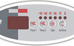 Gecko TSC-9 Oval Topside Control
