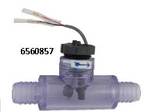 4-10-HW6560857 Flow Switch 3/4"mpt in transparent tee  3/4B