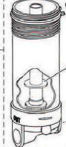 Rainbow 17-2428 Filter Housing Assembley 2"in/out