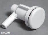 Hot Tub Lo-Pro Air Injector - Stainless Steel