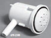 Hot Tub Top Flo Air Injector - Stainless Steel