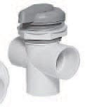 Diverter Valve - 2.0" 5-Scallop Textured