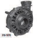 Executive 2.0" Waterway Wet Ends 56 Frame