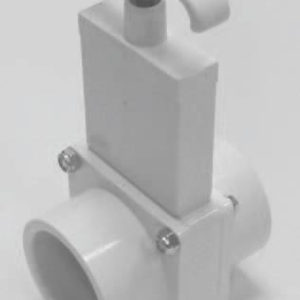 Multi-Piece Knife Valves by Magic Plastics 1.5"