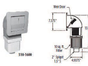 Waterway Skim Filter -Front Access