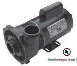 Waterway 2HP 2spd 56 Frame Executive 240V 2.0"in 3720821-1D