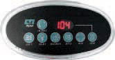 CTI 1-628-MS Mini Max Oval Topside Control CTI Generic